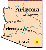 Arizona map